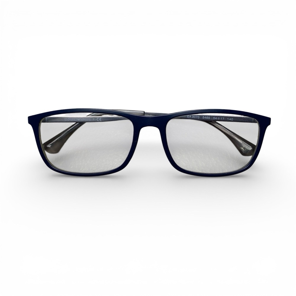 Emporio Armani EA3070 FRAMES ONLY 5469 54-17-140 Rectangle Full Rim Navy